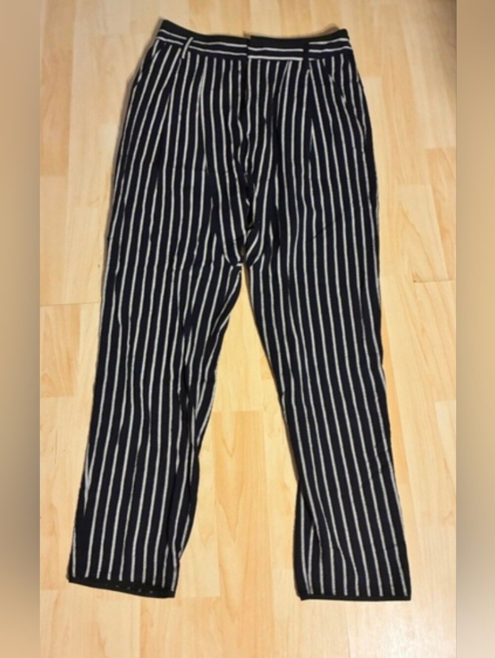 Hache Striped Drop Crotch Pants
